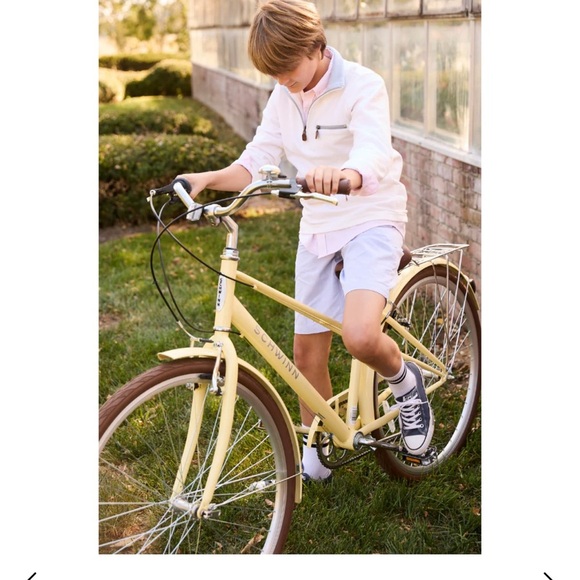 NWT Bella Bliss Ivory Pique Half Zip Pullover with Moody Blue Zipper & Detail - Picture 3 of 3